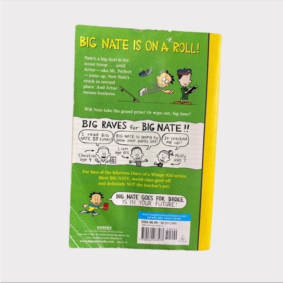 COPY - 3/$15 Big Nate | Revenge Of The Cream Puffs (SC) - Picture 2 of 4